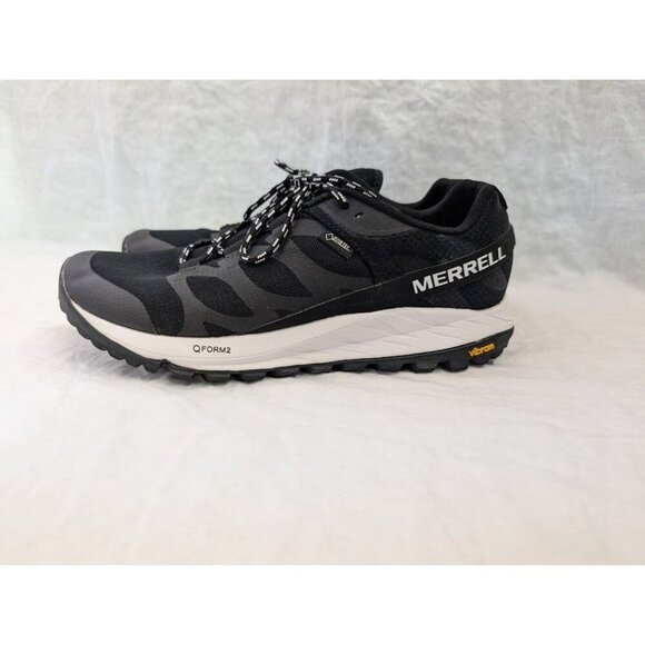 Merrell Qform2 low top hiking shoe black & white vibram women's sz 10.5 SH10 - Picture 3 of 9